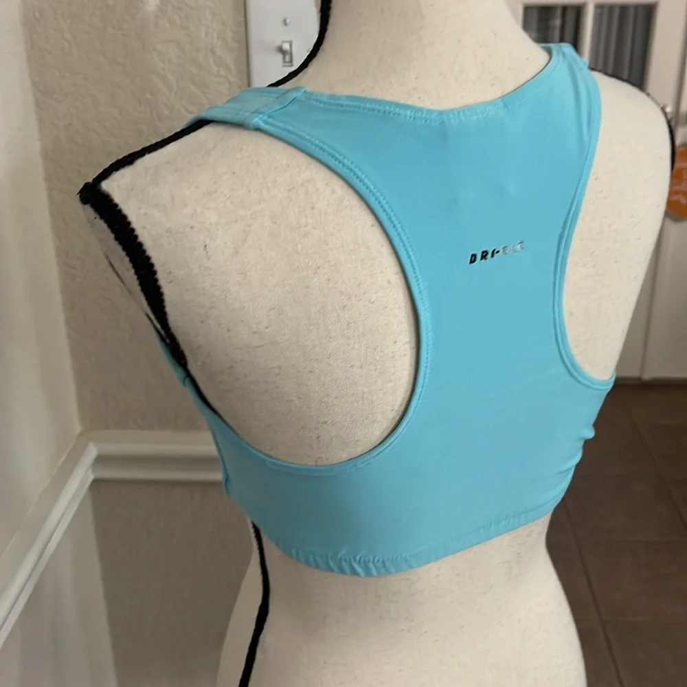 Nike DRI-Fit  turquoise sports bra